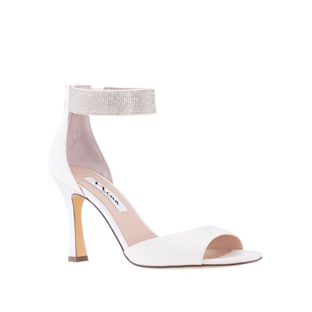 Nwt Nina New York Womens Ivory Dezzie Square Toe … - image 1